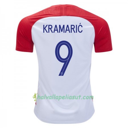 Jalkapallo Pelipaidat Kroatia Kramarić 9 World Cup 2018 Kotipaita